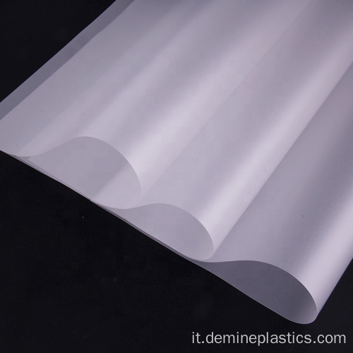 Pellicola flessibile in policarbonato trasparente per la stampa